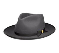 Alcester Fedora 160 Years Haarfilzhut by Stetson grau 58 cm