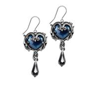 Alchemy Gothic Affaire du Coeur Ohrhänger silberfarben
