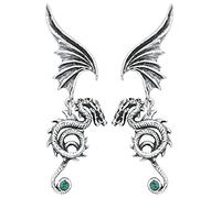 Alchemy Gothic Bestia Regalis Frauen Ohrhänger silberfarben Hartzinn Gothic