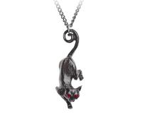 Alchemy Gothic Cat Sith Halskette schwarz