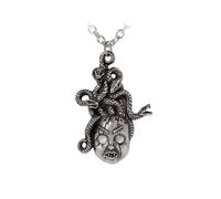 Alchemy Gothic Curse of the Undoll Halskette schwarz silberfarben