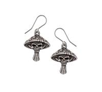 Alchemy Gothic Death Cap (Mushroom) Ohrhänger silberfarben