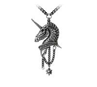 Alchemy Gothic Geistalon Unisex Halskette Standard Hartzinn Einhorn, Gothic, Nu Goth, Punk, Rockwear