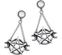 Alchemy Gothic Ohrstecker-Set Goddess silberfarben