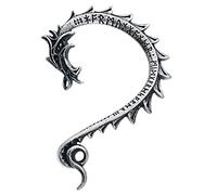 Alchemy Gothic Jormungand Ohrstecker - silberfarben Onesize