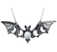 Alchemy Gothic Halskette Lunaeca Necklace silberfarben Hartzinn Gothic für Frauen