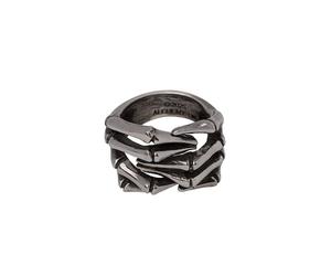 Alchemy Gothic Mrs. Mothersole´s Curse Ring silberfarben