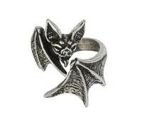 Alchemy Gothic Nighthawk Wrap Ring Ring silberfarben