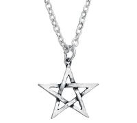 Alchemy England - Pentagram Silver - Kette Grau Onesize