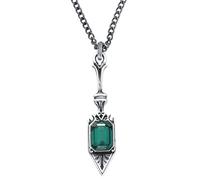 Metallica Frauen Halskette Alchemy Gothic Sucre Vert Absinthe Spoon silberfarben Hartzinn