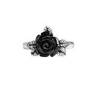 Alchemy Gothic Token of Love Frauen Ring silberfarben M Hartzinn Geschenke, Gothic