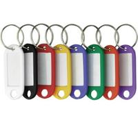 ALCO Schlüsselanhänger 52 x 21 x 3 mm (B x H x T) Ring Kunststoff farbig sortiert 200 St./Pack.