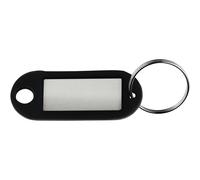 Alco Schlüsselanhänger Kunststoff schwarz 100 Stück - 1851-11_1