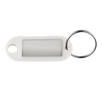 Alco Schlüsselanhänger Kunststoff weiß 10 Stück - 1853-10_1