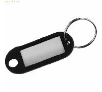 Alco Schlüsselanhänger VE=100 Stück schwarz