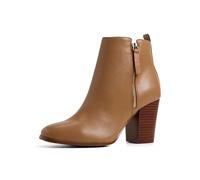 Aldo Noemieflex Damen-Stiefelette, Blockabsatz, cognac , 38