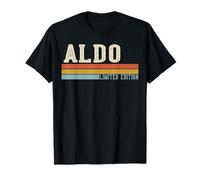 ALDO Retro Vintage Herren Kinder Jungen Vorname T-Shirt