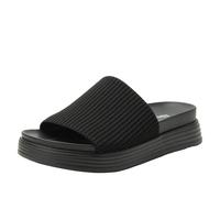 Alegria Damen Akimi Cushioned Casual Comfort Summer Sandal Slide, Schwarz, 6-6.5