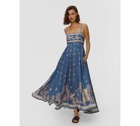 Alemais Acacia Sundress Leinenkleid Für Damen 6206d-blue Blau;Print XL