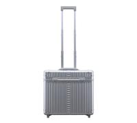 Aleon Pilotenkoffer Aluminium 17", 2-Rollen Platin