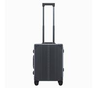 Aleon 21 Domestic 4-Rollen Kabinentrolley Aluminium 55 cm Laptopfach onyx Damen