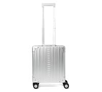 Aleon Business 4-Rollen Kabinentrolley Aluminium 42 cm Laptopfach platinum 1 Herren