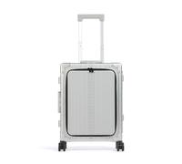 Aleon Classic 21 International front flap 4-Rollen Trolley silber, Aluminium, 39 x 53 x 22cm