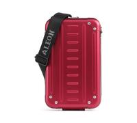 Aleon Classic Vertical Vanity Umhängetasche rot, Aluminium, Unisex