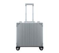 Aleon Deluxe 4-Rollen Businesstrolley 45 cm silberfarben
