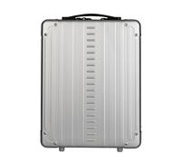 Aleon Hybrid Business-Rucksack Aluminium 39 cm Laptopfach silberfarben