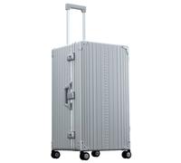 Aleon International Trunk 30 Zoll 4-Rollen Trolley 78 cm - Platinum