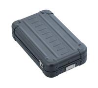 Aleon Aluminium Vanity Case 7,5", Vertical Onyx