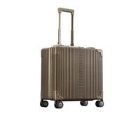 ALEON Rollenkoffer Deluxe, Aluminium, Bronze