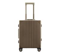 Aleon Traveler Domestic 4-Rollen Kabinentrolley Aluminium 55 cm bronze Herren