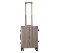 Aleon Traveler Domestic 4-Rollen Kabinentrolley Aluminium 55 cm grau