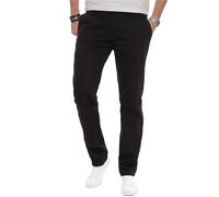 ALESSANDRO SALVARINI Herren Designer Chino Stoff Hose Chinohose Regular Fit AS016