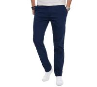 ALESSANDRO SALVARINI Herren Designer Chino Stoff Hose Chinohose Regular Fit AS016