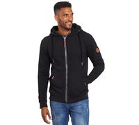 Sweatjacke ALESSANDRO SALVARINI "ASGeenio" Gr. L (52), schwarz Herren Sweatjacken mit hohem Kragen (92290857-L)