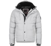 Alessandro Salvarini Winterjacke Grau Basic für Herren - 3XL
