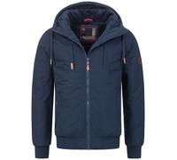 Alessandro Salvarini Herren Winterjacke AS-320 mit Teddyfell-Innenfutter & Kapuze - warm & stylisch L