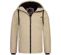 Winterjacke ALESSANDRO SALVARINI "ASLighty" Gr. L, beige Herren Jacken Übergangsjacken innen komplett mit warmem Teddyfell (44693016-L)