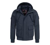 Alessandro Salvarini Herren Winterjacke AS-432 - Klassisch, Mit Fleecefutter & Kapuze L