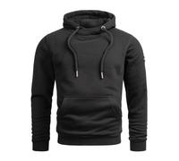 Kapuzenpullover ALESSANDRO SALVARINI "ASCalgarii" Gr. XXL (56), schwarz Herren Pullover Hoodie Sweatshirt (14522323-XXL) schwarz