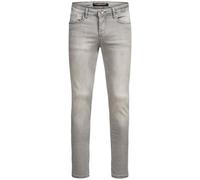 Stretch-Jeans ALESSANDRO SALVARINI "ASAngelo" Gr. W31 L30, Länge 30, grau (as, 174, hellgrau) Herren Jeans Stretch Angenehme Passform durch vorhandenen Elasthan Anteil (12317136-31)