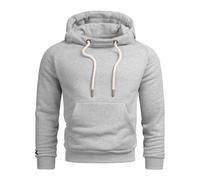 Kapuzenpullover ALESSANDRO SALVARINI "ASPaolo" Gr. M (50), grau (hellgrau) Herren Pullover Kapuzenpullover mit Kapuze (27534261-M)