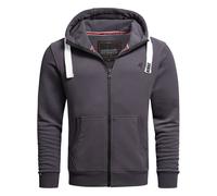 Alessandro Salvarini Sweatjacke Herren anthrazit, L