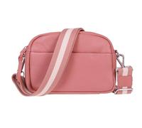 Alessandro Salvatore Damen Handtasche klein echtes Leder Tasche mit Wechselgurt für Damen Lederhandtasche Ledertasche Echtleder Milano Crossbody 12976 +e (Rosé 3 (altrosa) 12976)