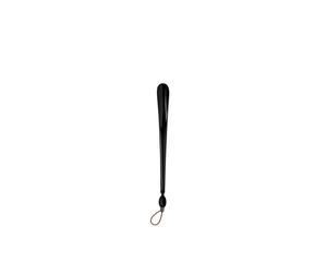 Alessi Schuhanzieher „Germano“ - langer Design-Schuhanzieher aus schwarzem Harz