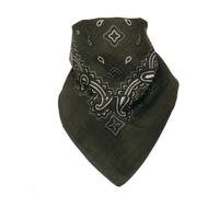 Alex Flittner Designs Bandana Kopftuch Halstuch Nickituch Biker Tuch Kopftuch/Halstuch mit Paisley Muster oder Uni in 75 Farben 100% Baumwolle