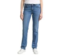 Straight-Jeans TOM TAILOR "Alexa Straight", Damen, Gr. 31, Länge 34, blau (light stone bright blau denim), Denim/Jeans, Obermaterial: 98% Baumwolle, 2% Elasthan. Futter: 65% Baumwolle, 35% Polyester,